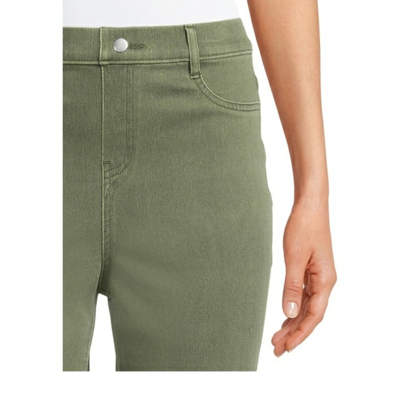 High rise stretch fitting jeggings - Picture 3 of 5